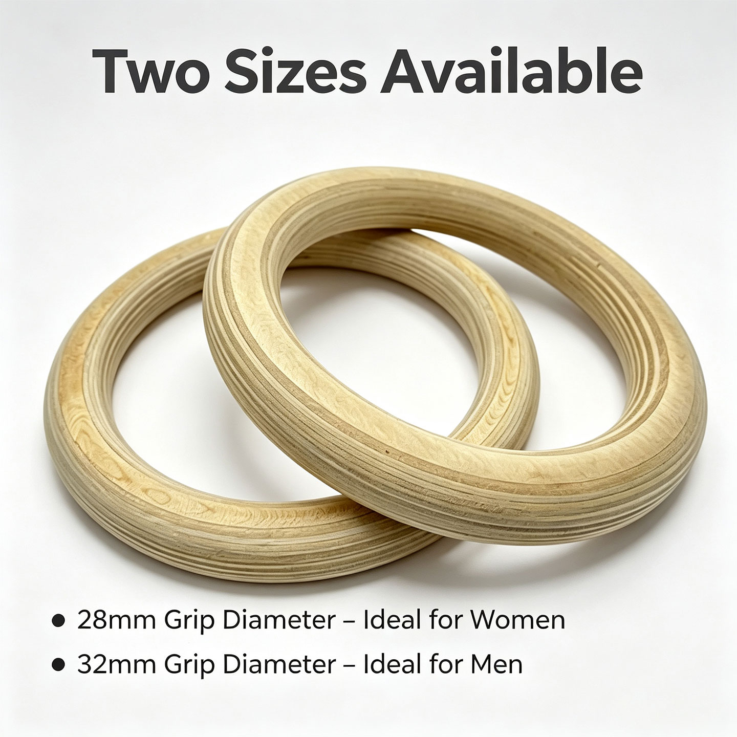 Kolce gimnastyczne z drewna br – Gymnastic Ring Wood recenzja i cena