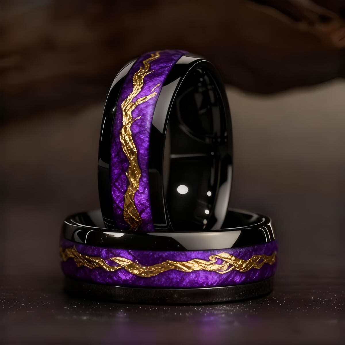 Męski pierścień ze stali nierd – Gymnastic Ring Wood recenzja i cena