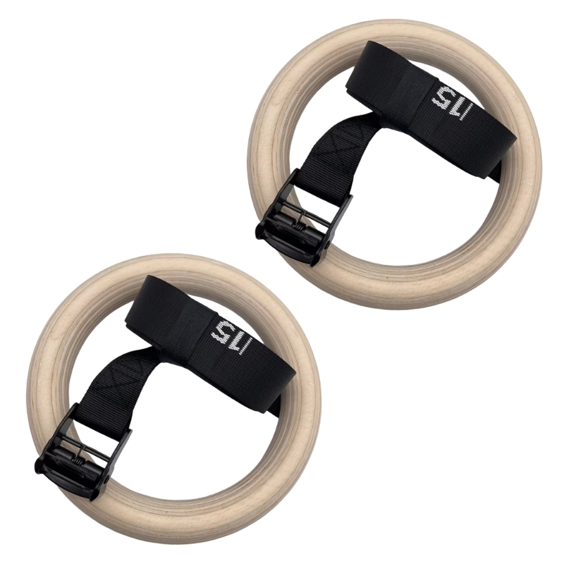 Q84C Regulowane drewniane kółk – Gymnastic Ring Wood recenzja i cena