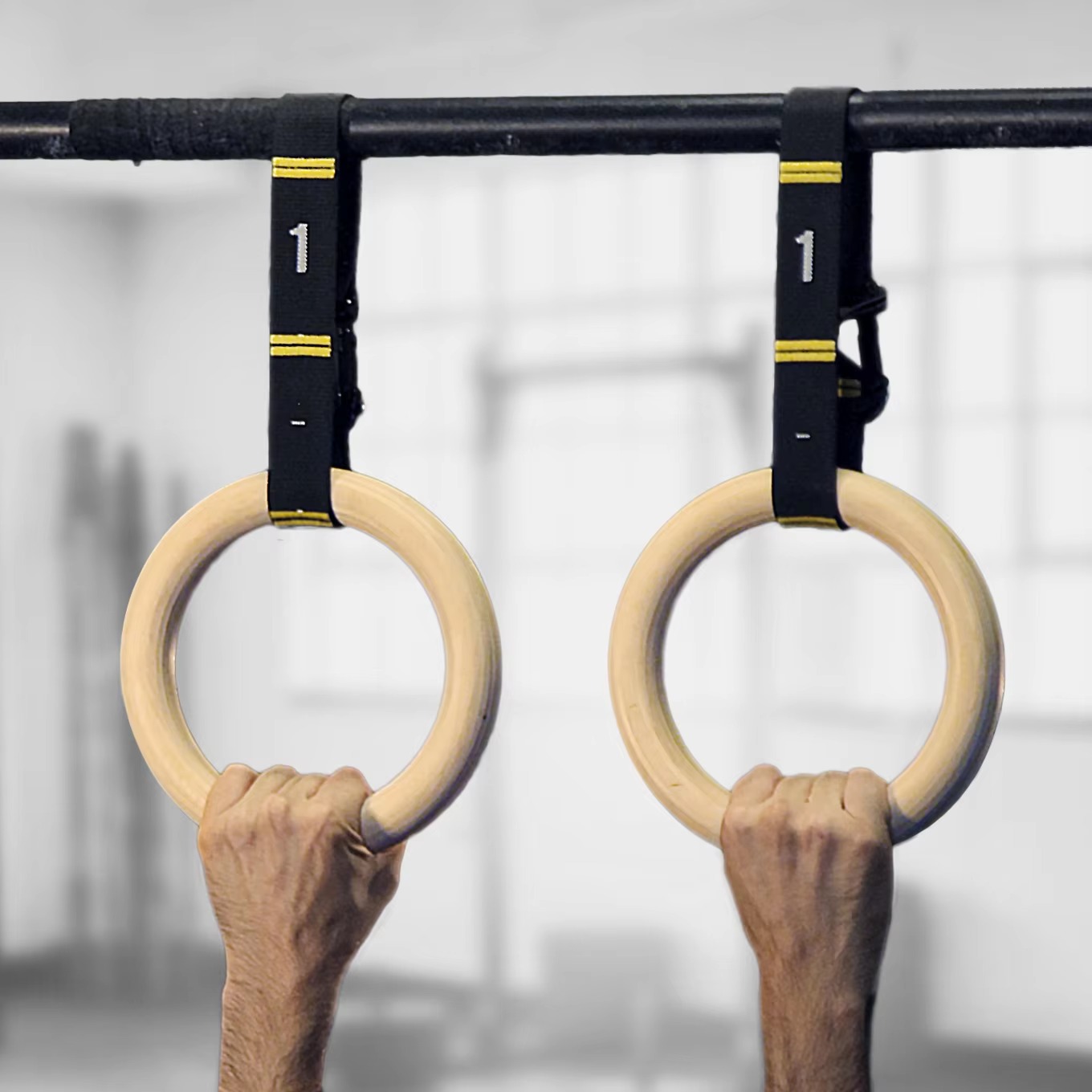 28/32 mm drewniane kółka gimna – Gymnastic Ring Wood recenzja i cena